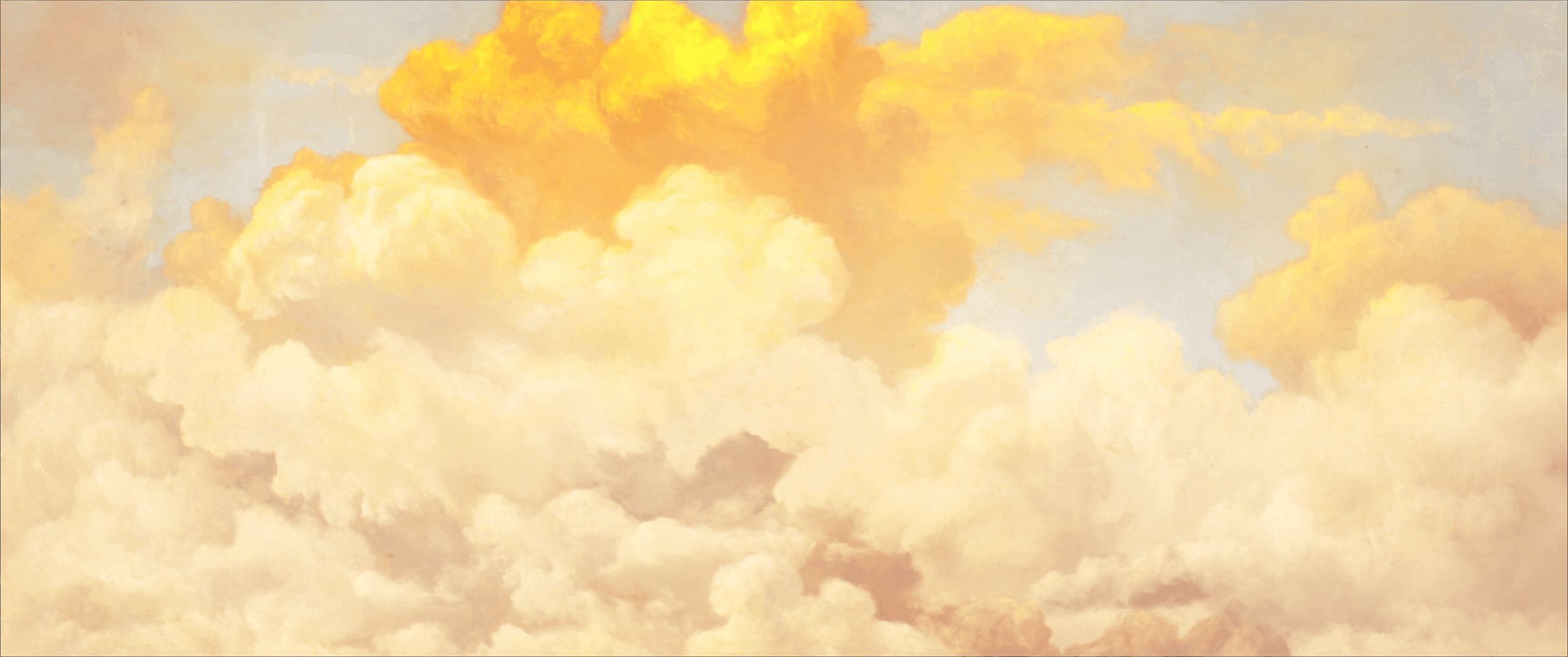 Atmospheric morning cloud study